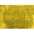 thumbnail image 1 of Ahgly Company Machine Washable Indoor Rectangle Abstract Yellow Contemporary Area Rugs, 8' x 10', 1 of 4