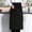 Black, variant on Deep Red Waist Apron with Pockets - Adjustable Server Apron for Waitress, Waiter, Barista | Organize Pens, Notepads | Restaurant, Coffee Shop, Bartender Essential