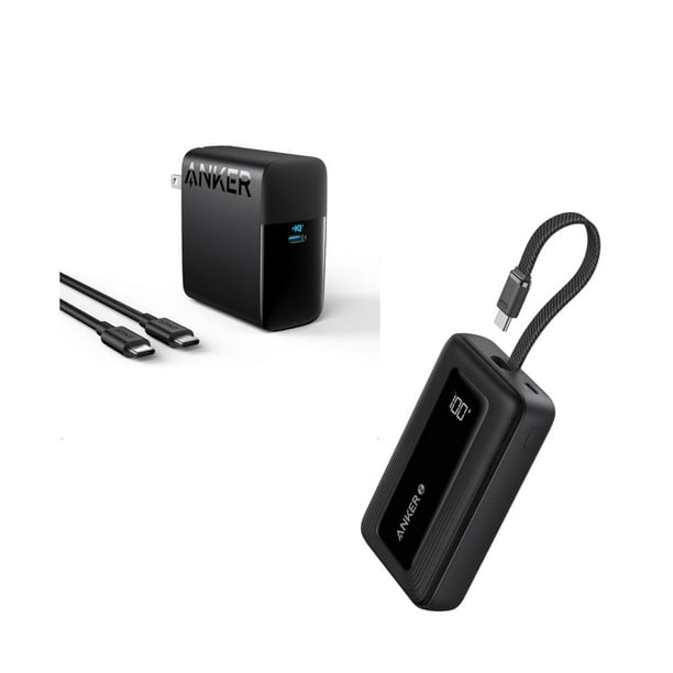 Cargador Anker MacBook Pro USB-C de 100 W con batería externa de 10.000 mAh