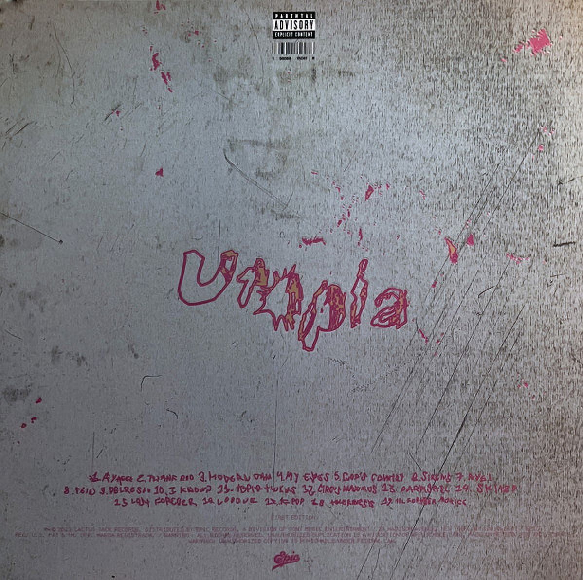 Travis Scott Utopia ダブルレコード Amazon.com: Utopia [Double Vinyl]: CDs & Vinyl