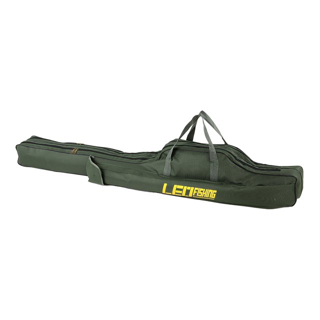 Sac de Pêche Pliable Multi-Usage 100cm/150cm Sac à Canne à Pêche Sac à Fermeture Éclair Sac de Rangement pour Matériel de Pêche
