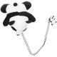thumbnail image 1 of Shoe Chain Panda Shape Cartoon Style Women Casual Outfit 30x8.5cm 1Pcs, 1 of 1