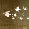 thumbnail image 2 of Jinsinto Wall Stickers Sea Fish Bubble Wall Stickers 3D Mirror Effect Wall Stickers DIY Wall Stickers Removable Wall Tattoo Stickers Wall Stickers Wall Decor (Silver), 2 of 4