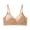 Beige, variant on Bras for Women No Underwire Lightweight Seamless T-Shirt Bra Flat Seam Design Invisible Under Thin Shirts M-2XL