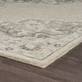 thumbnail image 4 of Ox Bay Epoch 7'9" x 9'9" Ivory Medallion Hand-Tufted Wool Blend Indoor Area Rug, 4 of 7