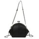 thumbnail image 3 of Bolso de hombro para mujer, bolso cruzado de viaje de piel sintética, elegante y pequeño. negro, 3 of 9