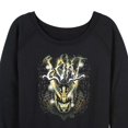 thumbnail image 3 of Marvel Loki - Norse Metal - Women's French Terry Long Sleeve Shirt, 3 of 5