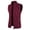 Wine, variant on Mens Sweaters Coat Vest Slim Fit Knitted Full-Zip Stand Collar Sleeveless Sweater Cardigan Jacket Bottoming Vest Outerwear Men Gifts S