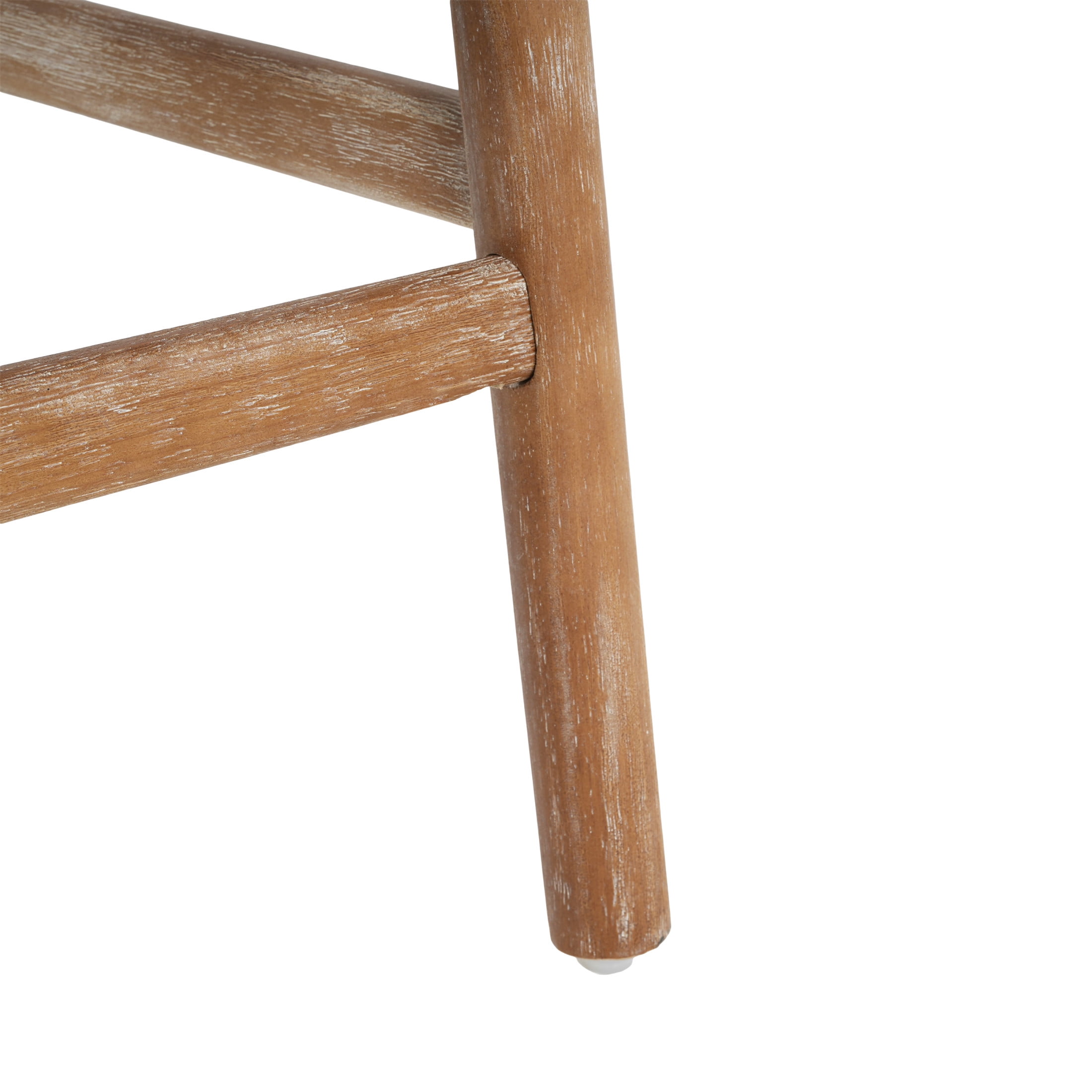 Christopher Knight Home Minimalist 26.77" Counter Height Bar Stools, Solid Wood Frame, Natural, Set of 4