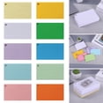 thumbnail image 3 of Office Durable With Cover Study Horizontal Line Double-sided Binder Memo Book Revision Cards Loose-Leaf Index Cards Flash Cards PINK, 3 of 8