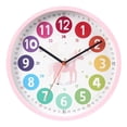 thumbnail image 1 of Reloj de pared colorido, reloj de aprendizaje, reloj señanza silencioso de Caballo Zulema reloj de pared, 1 of 8