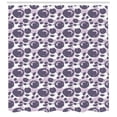 thumbnail image 3 of Abstract Shower Curtain, Brush Stroke Effect Dots and Circles as Overlapped Pastel Shade Figures Modern Art, Fabric Bathroom Set with Hooks, 69W X 84L Inches Extra Long, Multicolor, by Ambesonne, 3 of 3