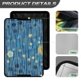 thumbnail image 4 of Yuyamidu Blue RV Door Window Shade Universal Privacy Screen Window Cover Camper Trailer Blackout Window Cover, Summer RV Skylight Cover with Hook and Loop, 4 of 7