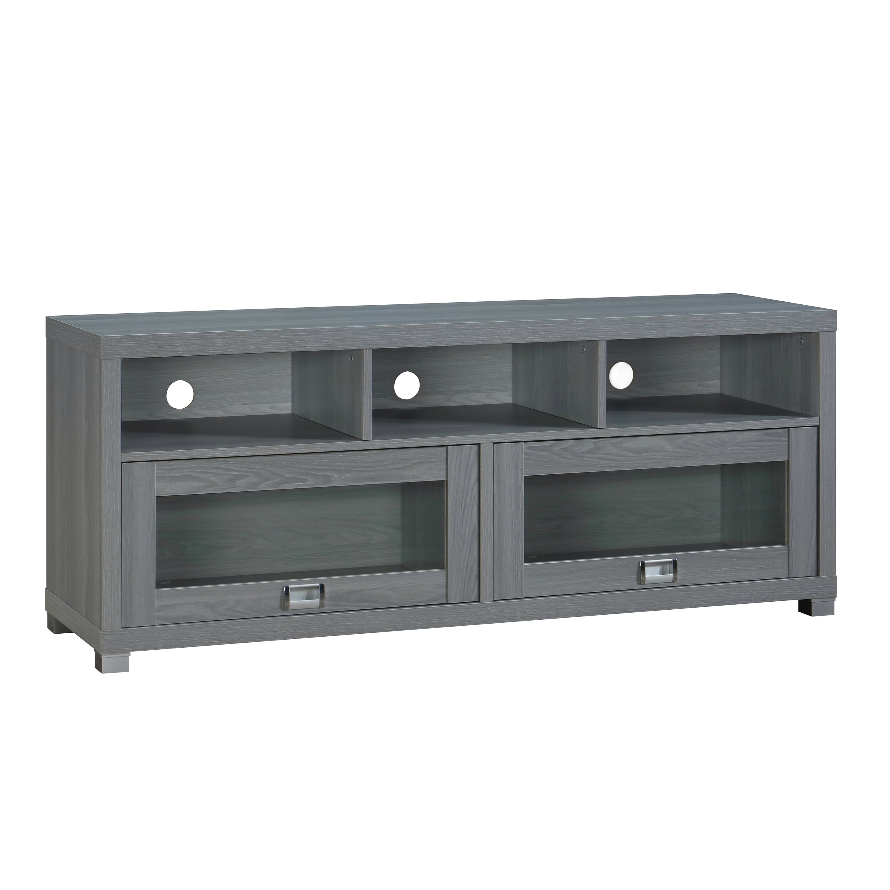 Espresso Wood 58 Durbin TV Stand For TVs Up To 75 Home Entertainment Center 