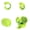 Green, variant on NFTIGB Smart Phone Remote Control TikTok Scrolling Rings with Page Turner App BT Remote for Selfie Watching Video 2.2 inches / 56 mm Portable Black