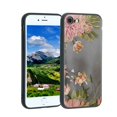 thumbnail image 1 of Compatible with iPhone SE 2020 Phone Case, Flowers-Stand-Cover-for Case Silicone Protective for Teen Girl Boy Case for iPhone SE 2020, 1 of 1