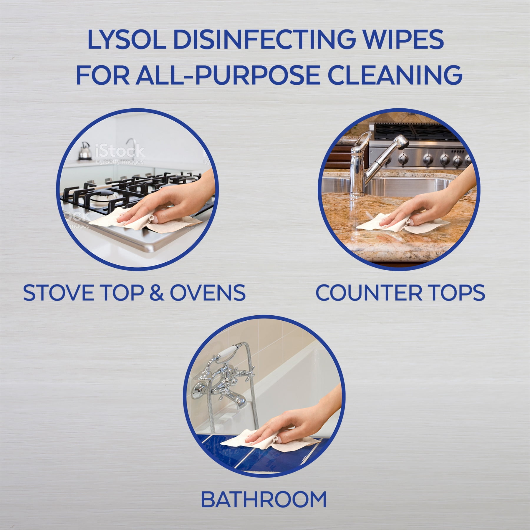 Lysol Dual Action Disinfecting Wipes, Citrus 150ct (2X80ct), Tested & Proven to Kill COVID-19 Virus, Packaging May Vary