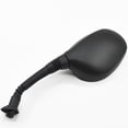 thumbnail image 3 of 1Pair Left/Right Electric Bicycle Rearview Mirrors Black 3D 6mm/8mm Bike Cycling Clear Wide Range Back Sight Rearview Reflector, 3 of 10
