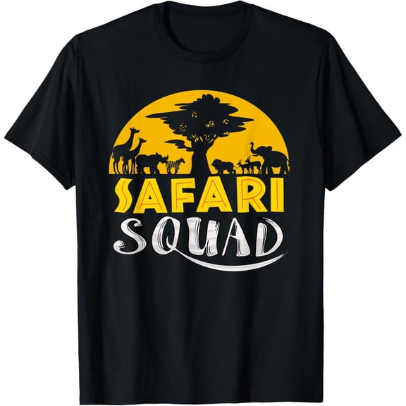 Cool Safari Costume For Men Women Adult Africa Safari Tour T-Shirt