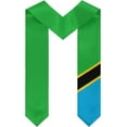 thumbnail image 2 of Tanzania Flag Cool Graduation Stole Shawl Sash Honor For Study Aboard International Students, 2 of 9