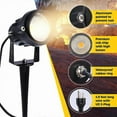 thumbnail image 3 of 2PACK Outdoor Landscape Lighting LED Landscape Light for Yard, Yard, Lawn, Wall, Flood, Driveway, 3 of 5