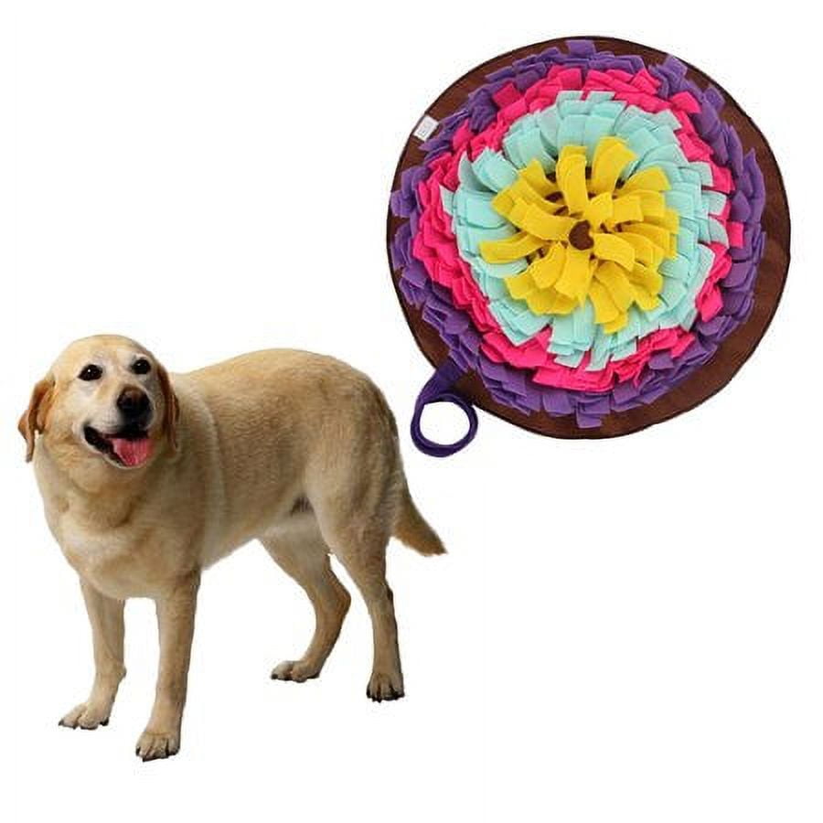 TOMAHAUK Snuffle Mat for Dogs Interactive Feed Game/Dog Puzzle Toy That  Helps with Stress Relief, Foraging Skills, Brain Stimulation and Boredom  Blue