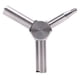 thumbnail image 2 of Llave De Válvula De Gas, Herramienta De Desmontaje De Válvula De Gas De Acero Inoxidable Liviana, Fácil De Usar, Llave Triangular Portátil Para KSC WA GAS, 2 of 7