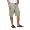 thumbnail image 4 of X RAY JEANS Men's Belted 12.5" Inseam Knee Length Cargo Shorts, Stone, 42, 4 of 8