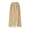 thumbnail image 5 of HomeGardon Maxi Skirts for Women Long Skirts Summer Women's Heavy Hollow Tassel Irregular Long Skirt Straight Skirt,S-L, 5 of 9
