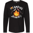 thumbnail image 3 of Inktastic I Love Camping- Campfire, Hot Dog, Marshmallows Long Sleeve T-Shirt, 3 of 5