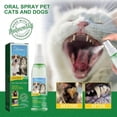 thumbnail image 3 of 30ml Pet Tooth Cleaner Spray For Dogs And Cats To Remove Bad Breath Mouth, 3 of 5