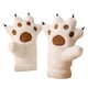 thumbnail image 3 of Guantes de invierno Salvador para mujer forma de pata blanco, 3 of 7