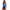 Blue, variant on Women's Color Block Print One Piece Swimsuits Athletic Training Swimwear Bathing Suits