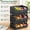 Anthracite Grey, variant on Wooden Stackable Potato and Onion Storage Bins - Kitchen Pantry Organizer, Produce Basket for Fruit and Vegetable Storage, Set of 3 Pieces