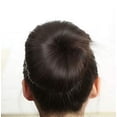 thumbnail image 5 of Set of 2 Black Magic Hair Styling Styler Hot Hair Donut Bun Ring Styler Maker for Women Lady Girls (1 large+1 small), 5 of 5