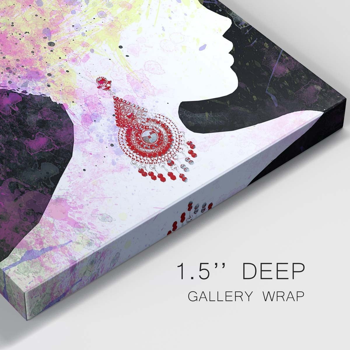 Couture - Premium Gallery Wrapped Canvas - Ready to Hang Set of 2 - 40 x 40 Each