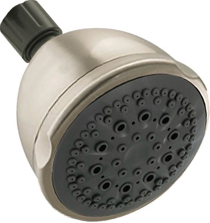 Peerless 5-Setting Shower Head in Satin Nickel