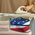 thumbnail image 2 of HELLHERO Star Stripe Pattern Design Protective Travel Iron Storage Case Durable Lightweight Travel Iron Organizer Handheld Travel Steamer Organizer, Case Only, 2 of 6