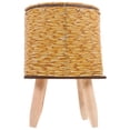 thumbnail image 1 of Flower Planter Basket Weaving Wood Flower Pot Indoor Planter Decor With Stand, 1 of 9