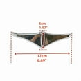 thumbnail image 5 of Motorcycle Rear Mudguard Tip Fairing Trim For Harley Touring Street Electra Road Glide Road King Dyna, 5 of 9