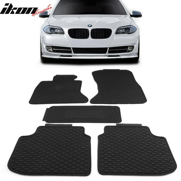 Compatible with 1116 BMW F10 5 Series Latex All Weather Floor Mat