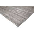 thumbnail image 5 of 2x3, 5x8 and 8x10 Solid Gray Rug made with wool and viscose blend | TRD178, 5 of 6