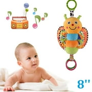 Soft Butterfly Rattle Baby Musical Toys Suitable for Newborn Giraffe Crib Toys Early Educational Toys