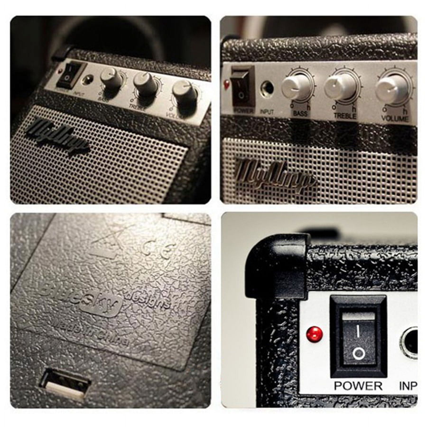 Retro Replica Guitar Amplifier High Fidelity / My Amp Audio Portable Speaker / Amp Audio Mini Guitar Speakers Stereo