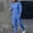 Light Blue, variant on Men's Tracksuit Athletic Casual 2 Piece Outfits Long Sleeve Pullover Shirts and Pant Set Gym Jogger Sweatsuit Set