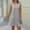 *Black, variant on ClodeEU Women's Summer Cute Striped Sleeveless Crewneck Dress with Ruffle Hem,Casual Mini Dress Black,Womens Plus S