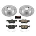 thumbnail image 3 of PowerStop Rear Z23 Evolution Sport Carbon-Fiber Ceramic Brake Pad and Drilled & Slotted Rotor Kit Fits: FORD LINCOLN Select Models K6817, 3 of 10