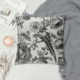 thumbnail image 2 of Nawypu  Throw Pillow Covers Vintage Floral with Victorian Bouquet of Flowers on Garden Roses Tulips Delphinium Petunia Cushion Pillow Case, 2 of 5