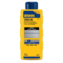 Irwin 64901 Strait-Line 8-oz Standard Marking Chalk - Blue