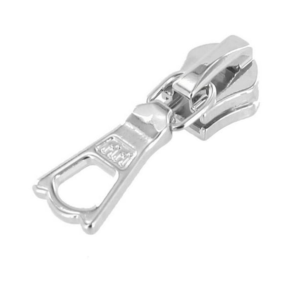 Riri Flach Zipper Pull, Nickel Plate, Multiple Sizes